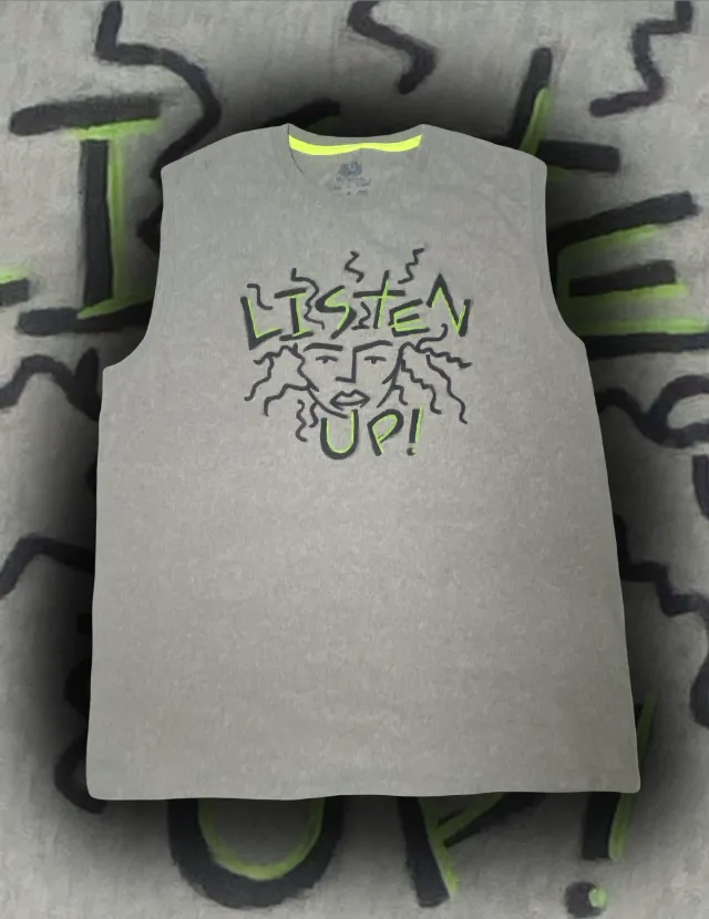 Listen Up! Muscle Tank