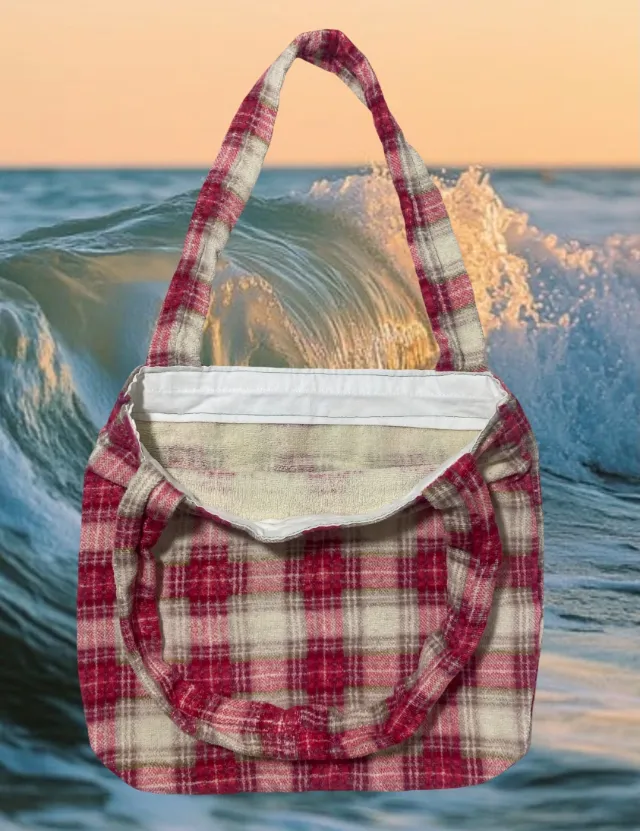 Terrycloth Beach Bag