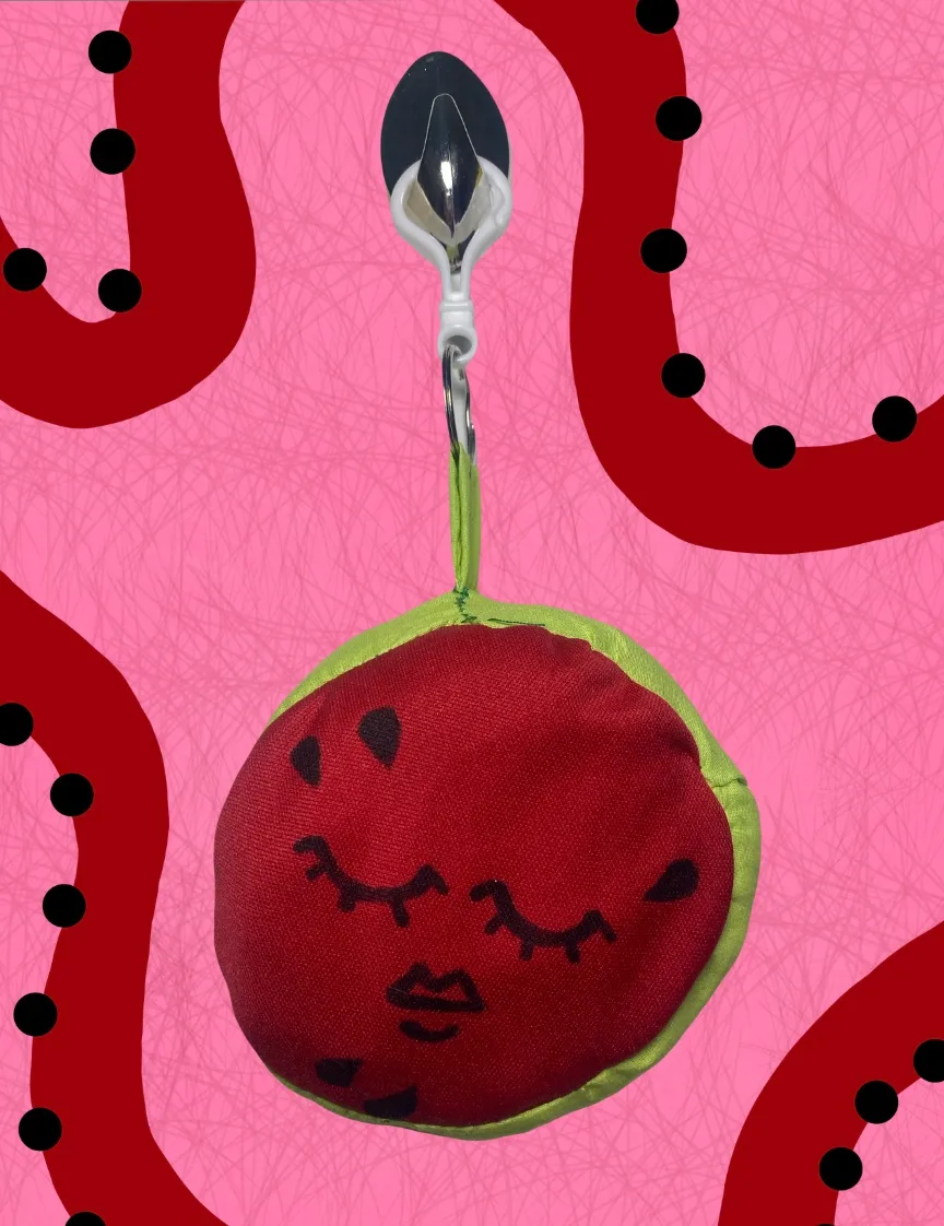 Melon Baby Bag Charm