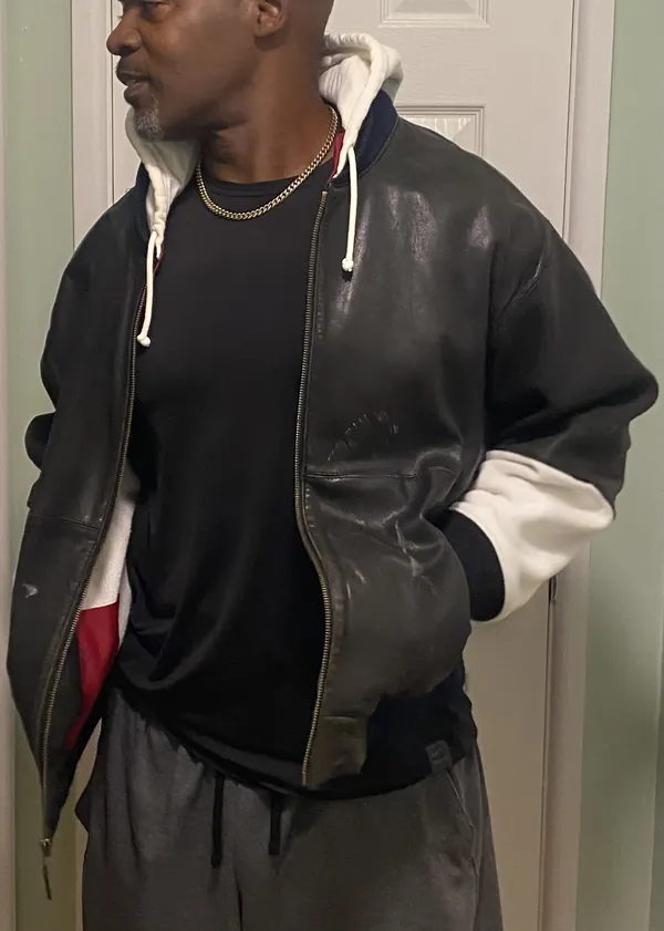 Leather Jacket Upcycle, Summer 2024