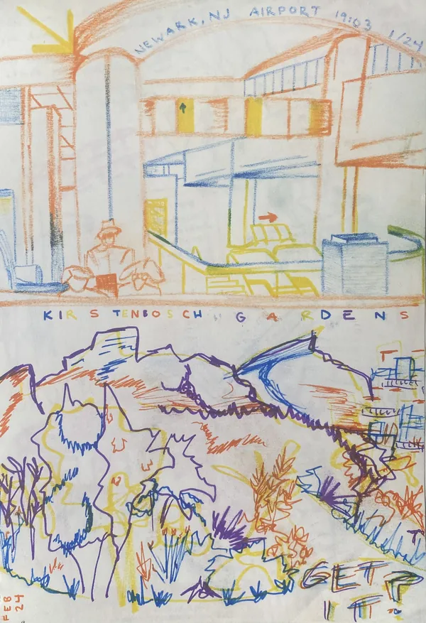 Traveling Sketches, Winter 2024